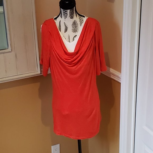 WEEK-END WEAR by CoCo Y  CLUB  Saffron colored ladies top  Size : XL - Picture 1 of 10